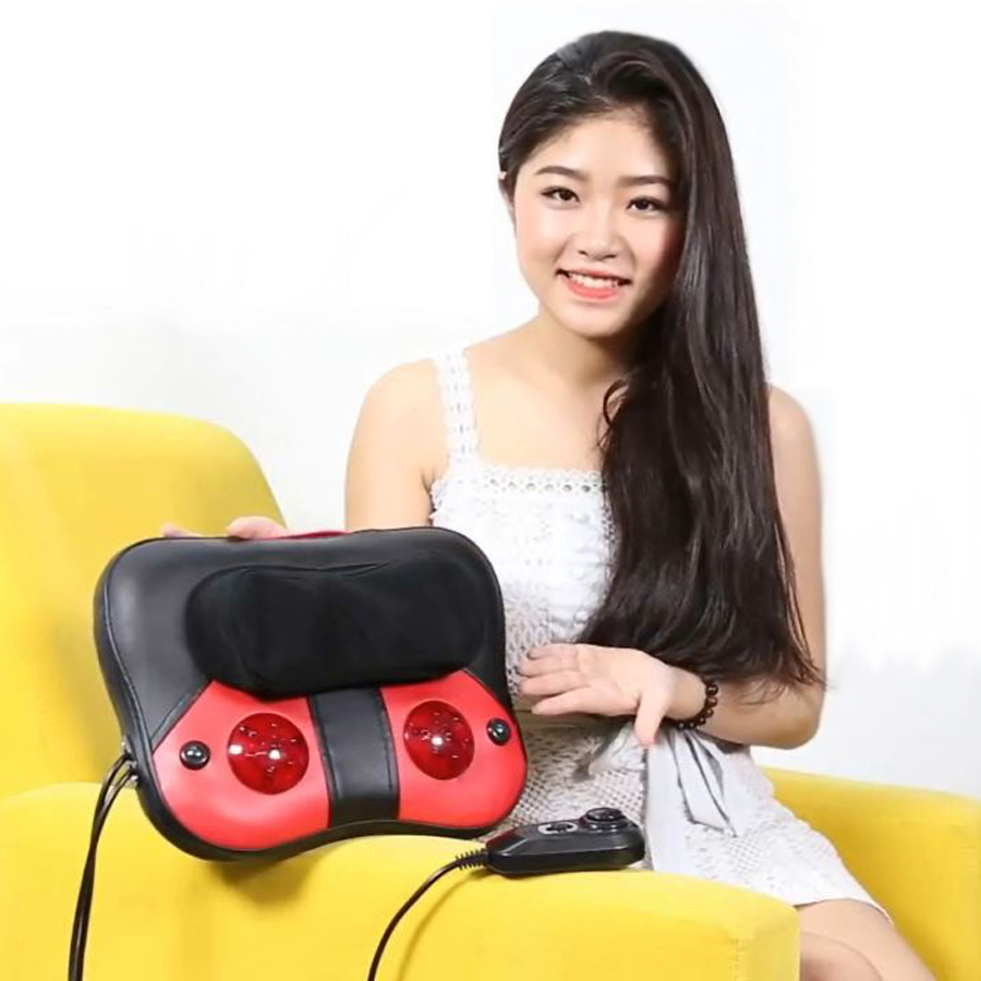 Gối Massage Cổ Vai Gáy Goodfor 3D