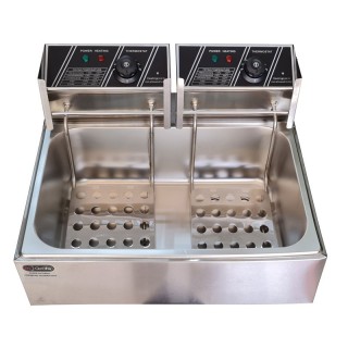 Bếp Chiên Nhúng Đơn 12 Lít 2 Bếp