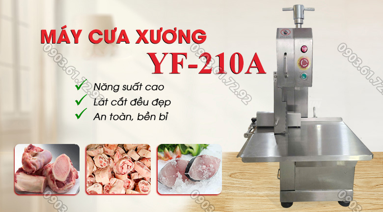 m&aacute;y cưa xương gi&ograve; heo yf-210a