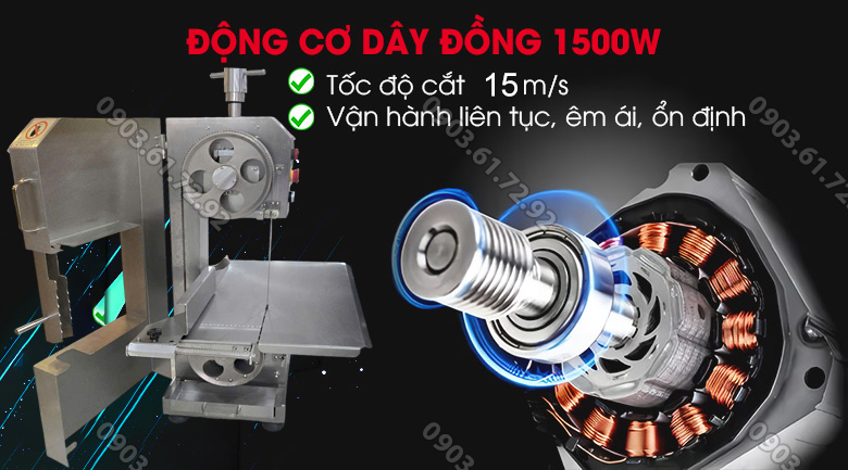 m&aacute;y cưa xương gi&ograve; heo yf-210a
