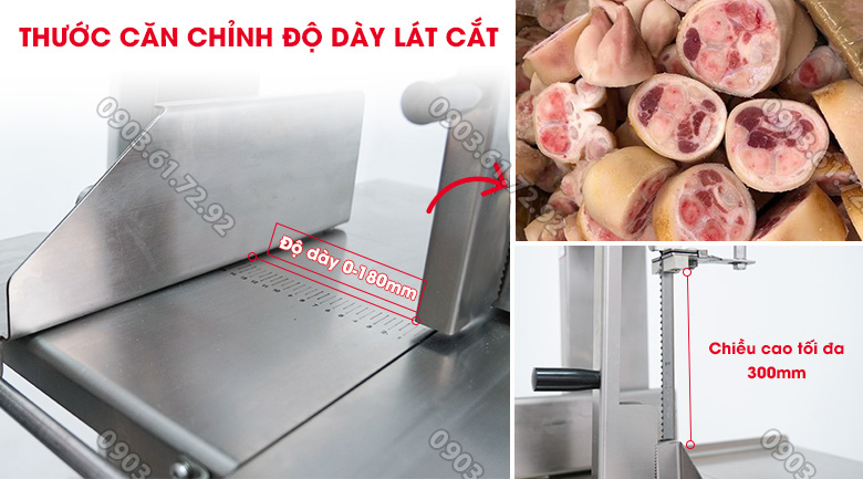 m&aacute;y cưa xương gi&ograve; heo yf-210a