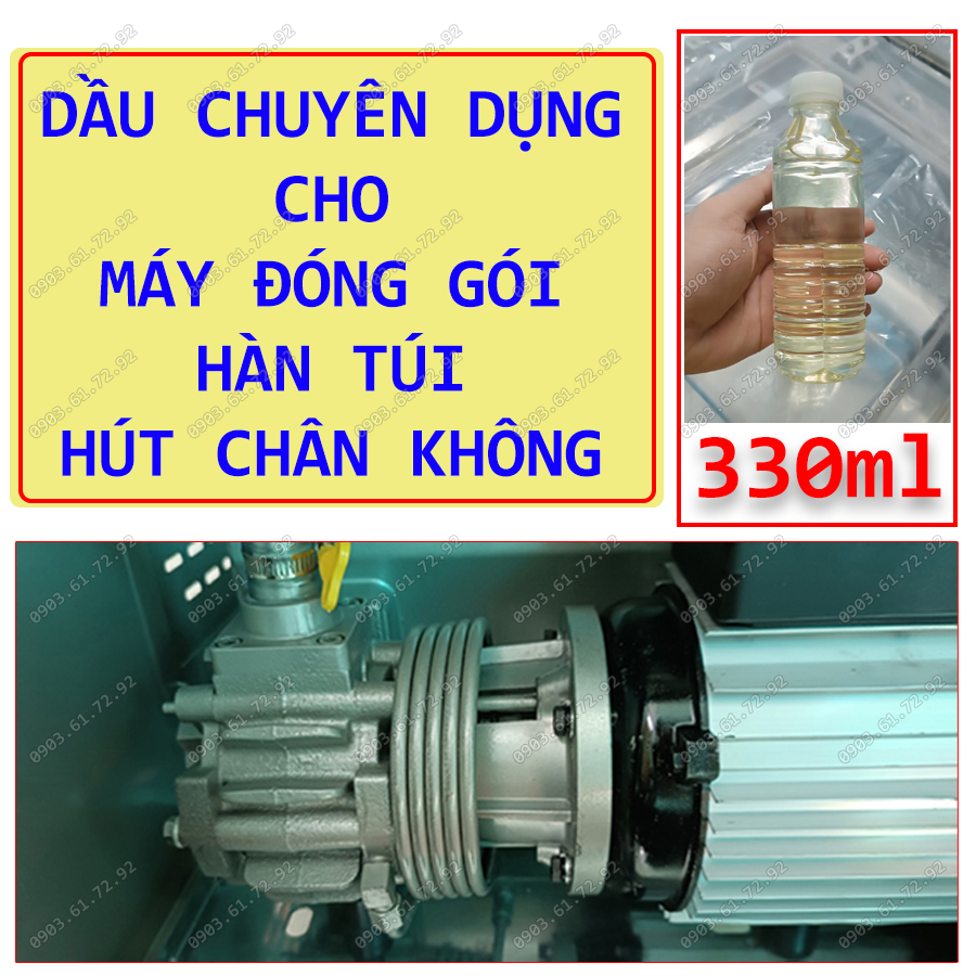 dầu chuy&ecirc;n dụng thay hco m&aacute;y đ&oacute;ng g&oacute;i h&uacute;t ch&acirc;n kh&ocirc;ng