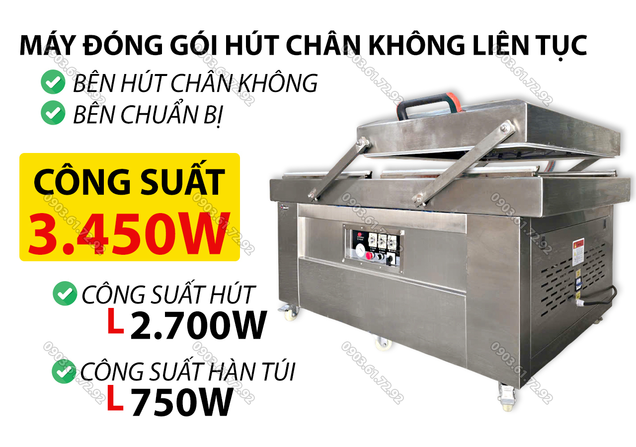 m&aacute;y đ&oacute;ng g&oacute;i h&uacute;t ch&acirc;n kh&ocirc;ng c&ocirc;ng nghiệp li&ecirc;n ho&agrave;n 700x2 loại h&uacute;t t&uacute;i d&agrave;i 90cm
