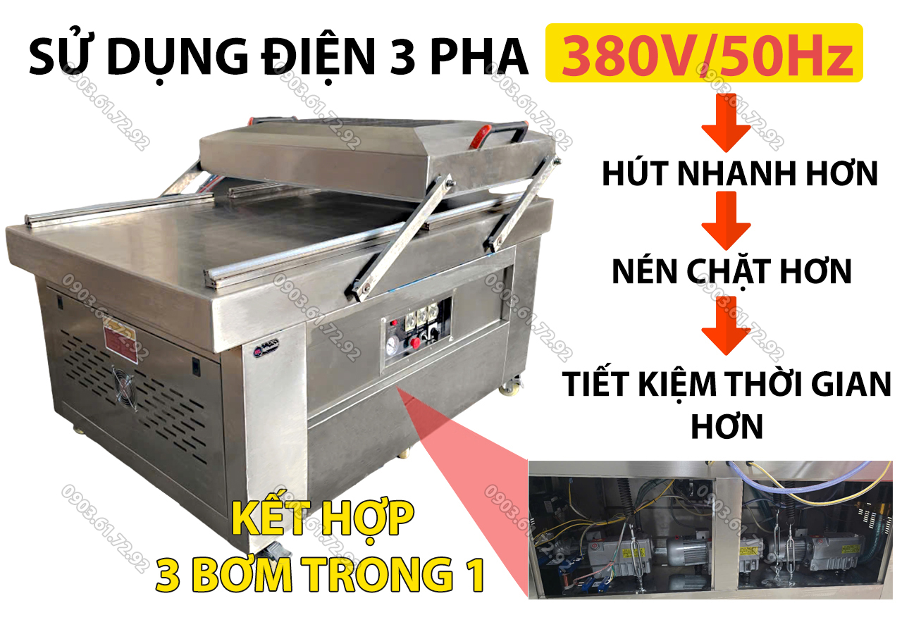 m&aacute;y đ&oacute;ng g&oacute;i h&uacute;t ch&acirc;n kh&ocirc;ng c&ocirc;ng nghiệp li&ecirc;n ho&agrave;n 700x2 loại h&uacute;t t&uacute;i d&agrave;i 90cm