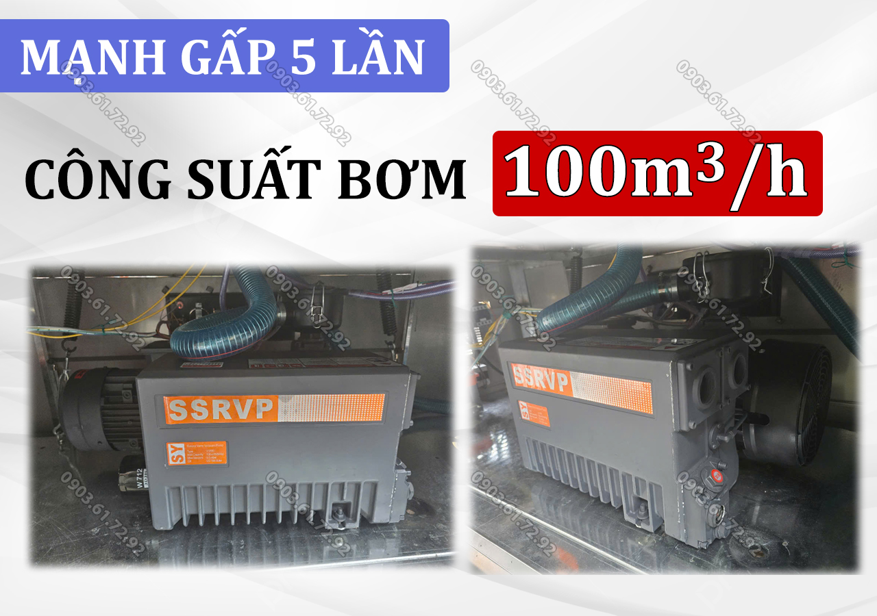 m&aacute;y đ&oacute;ng g&oacute;i h&uacute;t ch&acirc;n kh&ocirc;ng c&ocirc;ng nghiệp 3000w mikoshi dzq-820*2 promax