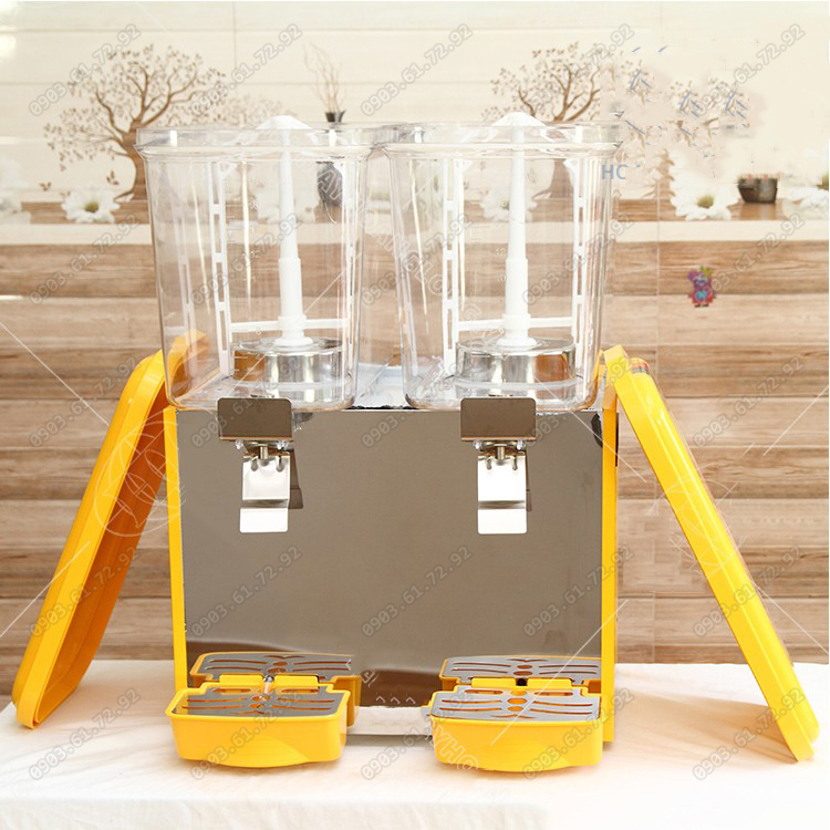 m&aacute;y l&agrave;m nước m&aacute;t tr&aacute;i c&acirc;y 2 ngăn xoay đảo