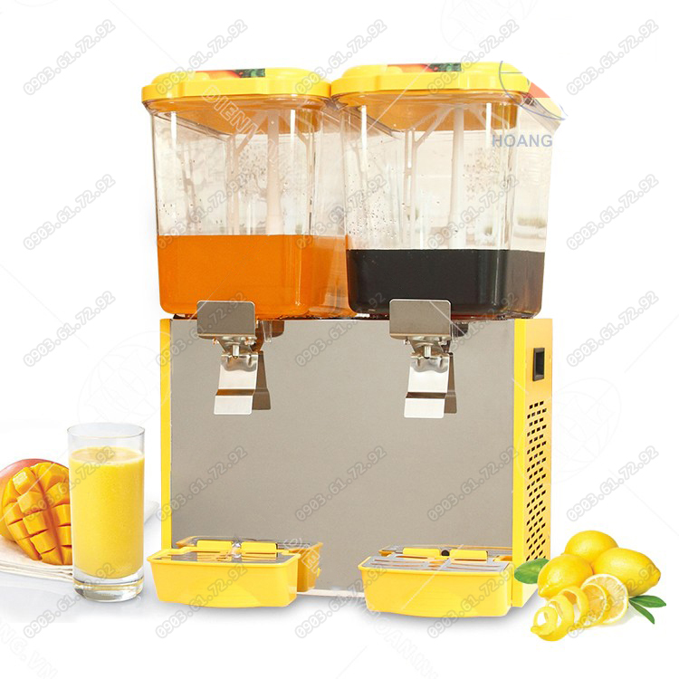 m&aacute;y l&agrave;m nước m&aacute;t tr&aacute;i c&acirc;y 2 ngăn xoay đảo