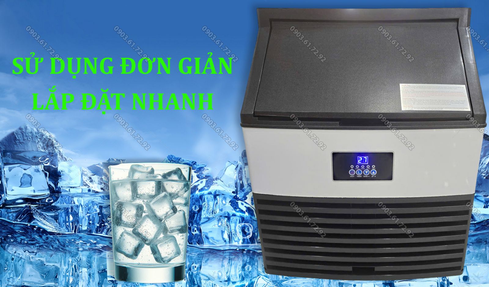 m&aacute;y l&agrave;m nước đ&aacute; sạch tại nh&agrave; sk-118f