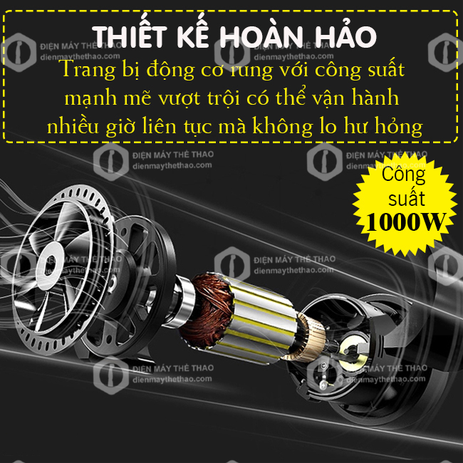 máy rung toàn thân supper fit KSV 1000w