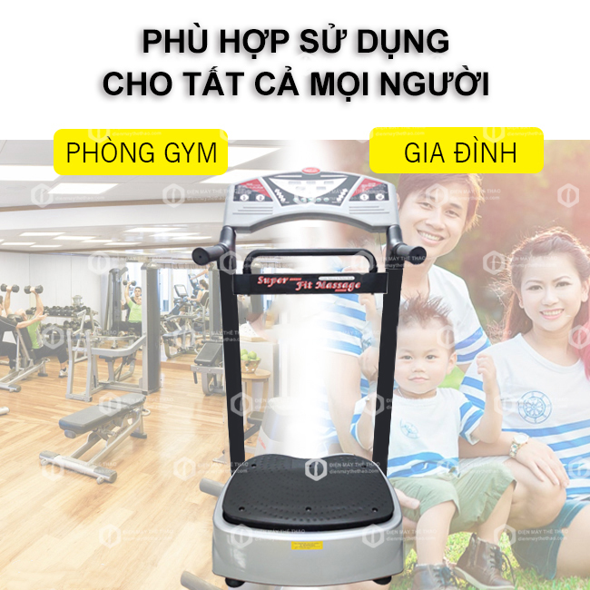 máy rung toàn thân supper fit KSV 1000w
