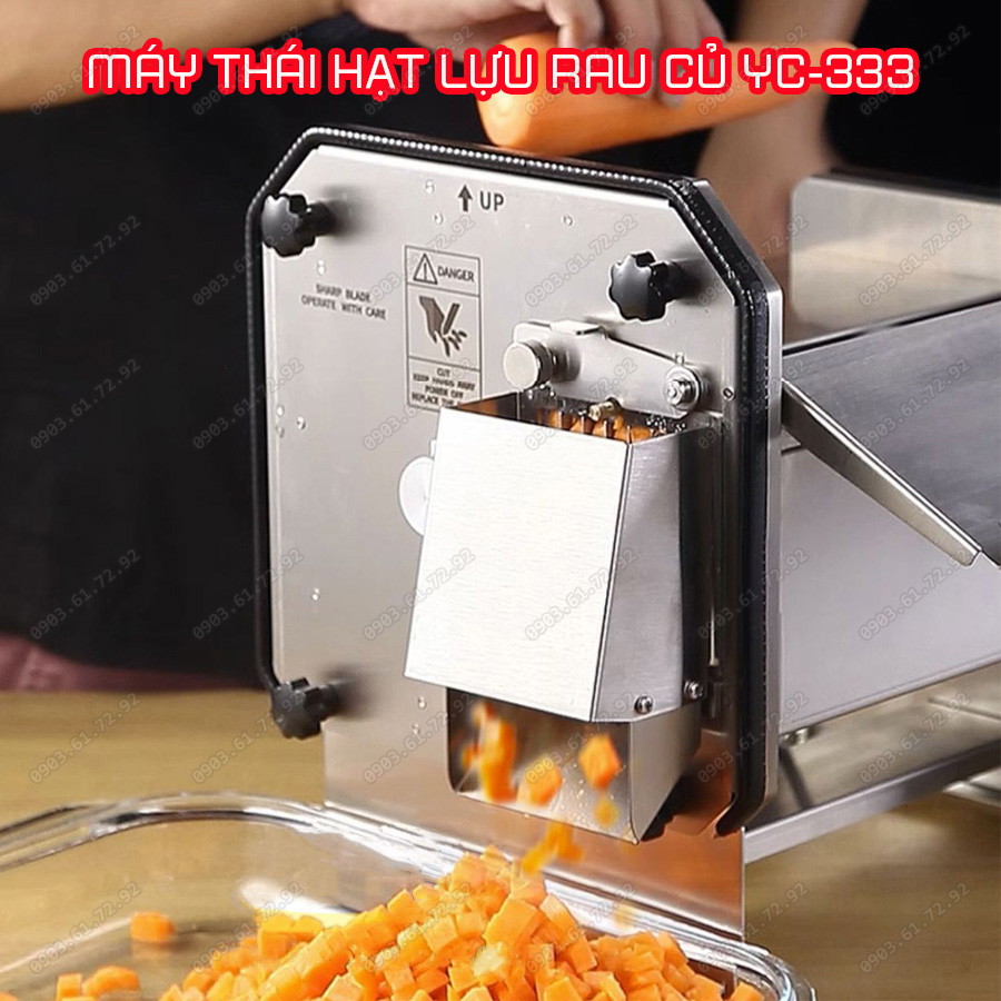 m&aacute;y th&aacute;i rau củ quả yc-333