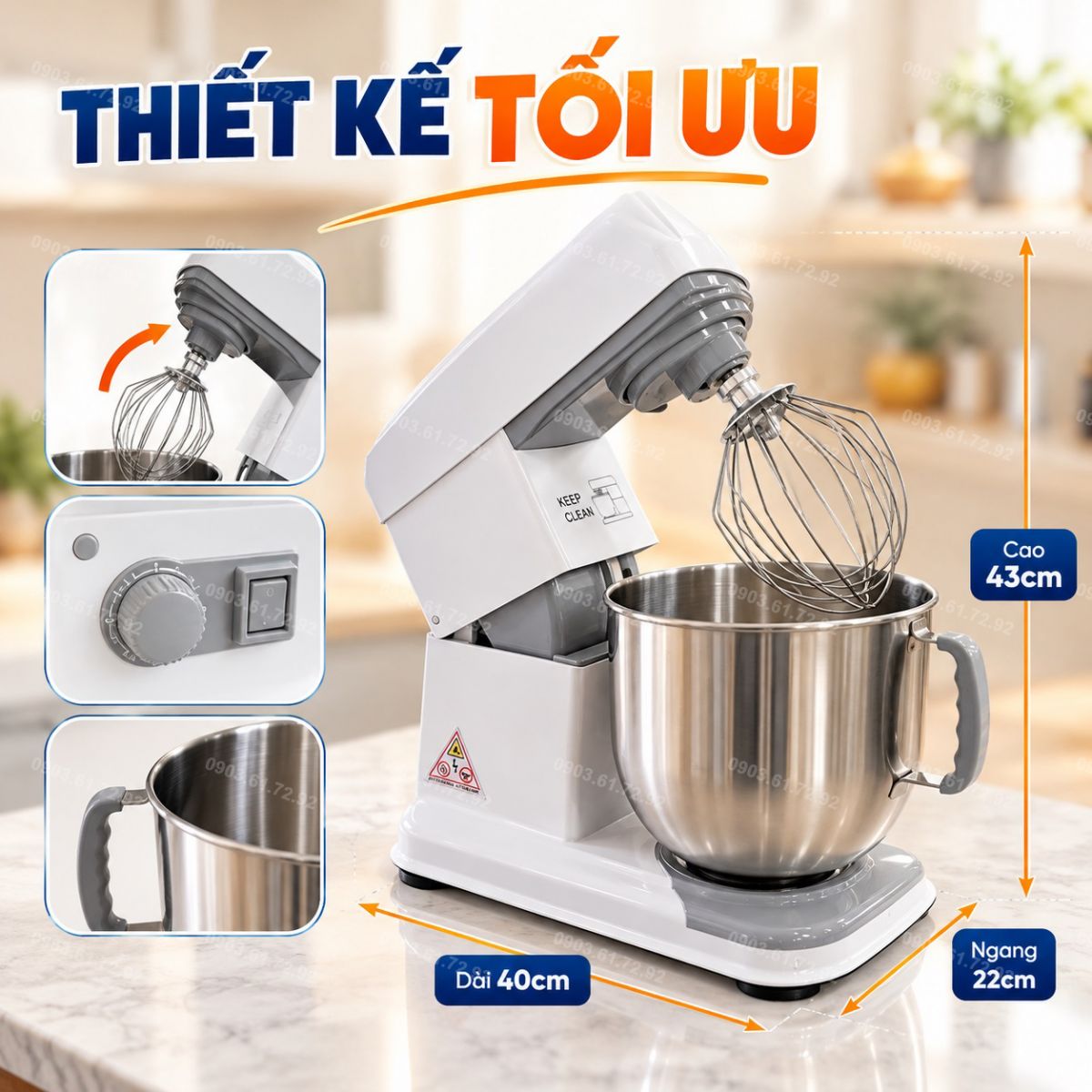 m&aacute;y đ&aacute;nh trứng đa năng sumate sm-07 350w