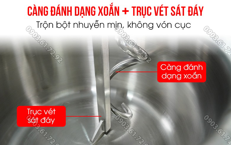 m&aacute;y nhồi bột l&agrave;m b&aacute;nh sh50g