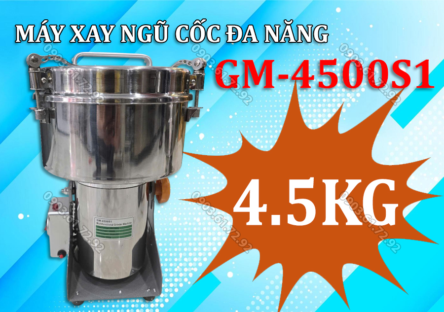m&aacute;y xay bột ngũ cốc đa năng 4.5kg GM-4500S1