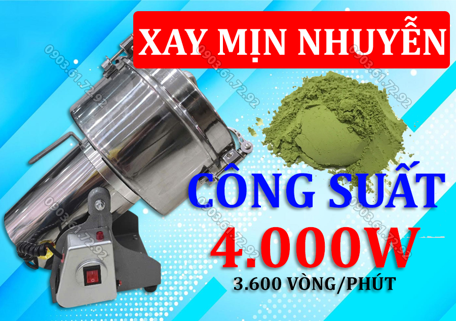 m&aacute;y xay bột ngũ cốc đa năng 4.5kg GM-4500S1