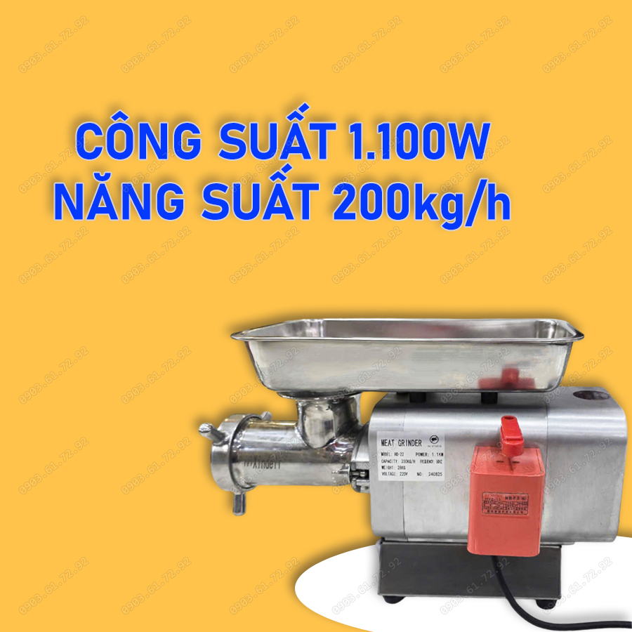 m&aacute;y xay thịt đ&ugrave;n thịt đa năng xindeli hd-22 taiwan