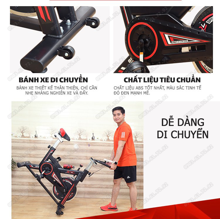xe đạp tập thể dục trong nh&agrave; x-bike